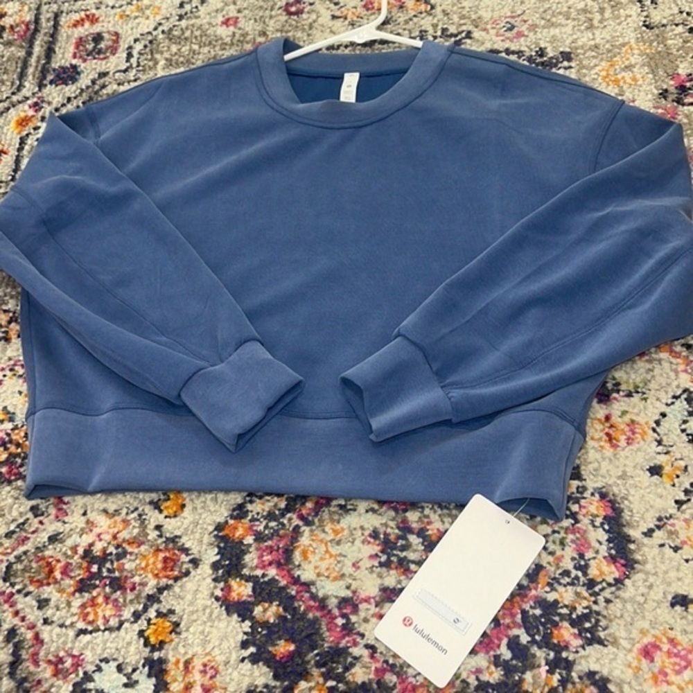NWT perfectly oversize cropped crew